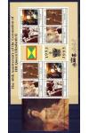 Grenada známky Mi 2559-62 + Block 334
