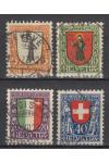 Švýcarsko známky 185-88
