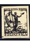 Jugoslávie známky Mi 92 zkusmý tisk