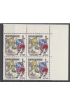 ČSSR známky 1954 4 Blok Roh