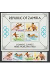 Zambia známky Mi 0225-8+Bl.9