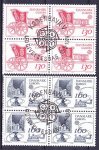 Dánsko známky Čtyřbloky Mi 686-7