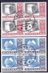 Dánsko známky Čtyřbloky Mi 708-9