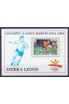 Sierra Leone známky Mi Blok 198 - OH 1992