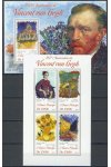 St.Thomas známky Mi 5316-9+Bl.923 Vincent van Gogh