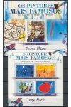 Mocambique známky Mi 9034-7+Bl.1247 Joan Miró