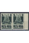 Polsko známky Mi 384 2 Páska