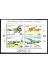 Gibraltar známky Mi 826-9 - Bl.33