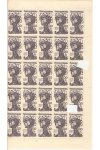 ČSSR známky 1346 Arch - Přeloženo, povoleno v perforaci