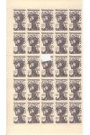 ČSSR známky 1346 Arch - Přeloženo, povoleno v perforaci