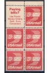 USA známky Mi 1125 Sešitkový list