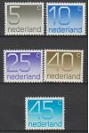 Holandsko známky Mi 1065-69