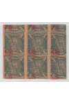 ČSR I známky 170 Zt - Růžový papír - Na zadní straně přetisk A + NV 2 - 6 Blok