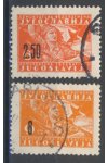 Jugoslávie známky Mi 492-93
