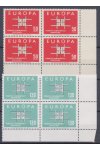 Turecko známky Mi 1888-89 4 Blok Rohový