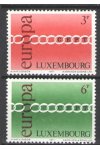 Lucembursko známky Mi 824-25