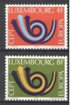Lucembursko známky Mi 862-63
