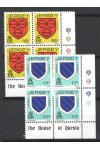 Jersey známky Mi 366-67 4 Blok