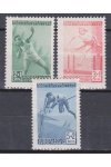 Jugoslávie známky Mi 557-59 - KVP Nahnědlý papír