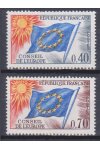 Francie služební Europarat známky Mi 13-14
