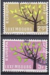 Lucembursko známky Mi 657-58