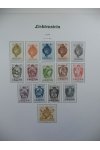 Liechtenstein partie známek