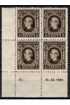 Slovenský štát známky 32 YA Dč A 1 23.III.1939 Čtyřblok