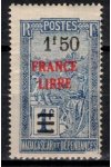 Madagaskar známky Yv 247 přetisk France Libre