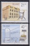 Island známky Mi 726-27