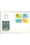 Liechtenstein celistvosti Mi 460-63 FDC