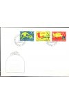 Liechtenstein celistvosti Mi 518-20 FDC