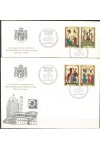 Liechtenstein celistvosti Mi 527-30 FDC