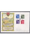 Anglie - Wales celistvosti Mi 15,16,17,19 FDC