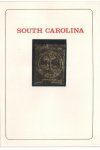 Staffa Scotland známky - Zlatá známka - South Carolina…