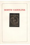 Staffa Scotland známky - Zlatá známka - North Carolina - 6 Liber