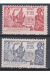 Madagascar známky Yv 207-208