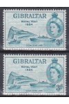 Gibraltar známky Mi 148 Barvy