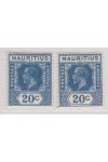 Mauritius známky Mi 195 I+II