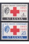 St. Lucia známky Mi 169-70