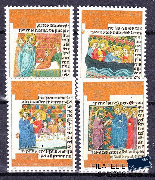 Vatikán známky Mi 1222-5