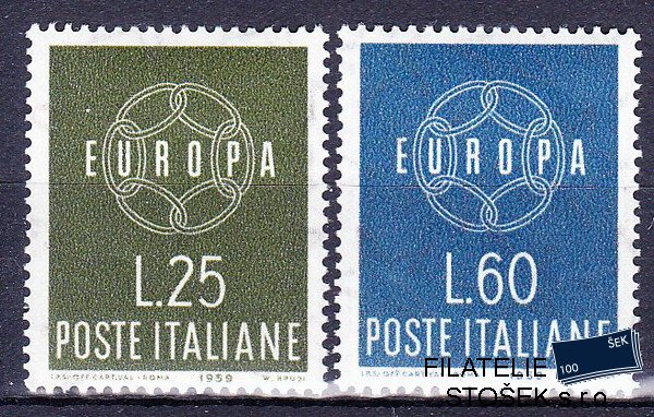 Itálie známky Mi 1055-6