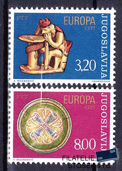 Jugoslávie známky Mi 1635-6