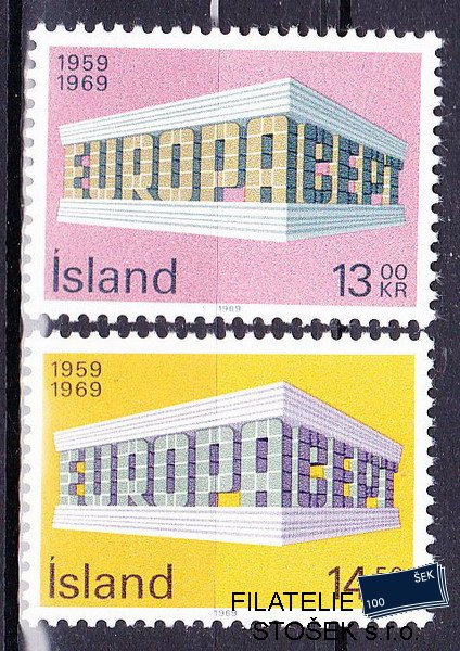 Island známky Mi 0428-9