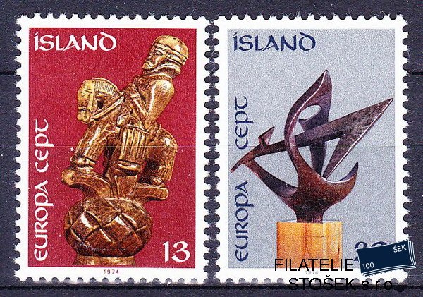 Island známky Mi 0489-90