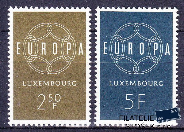 Luxemburg známky Mi 0609-10