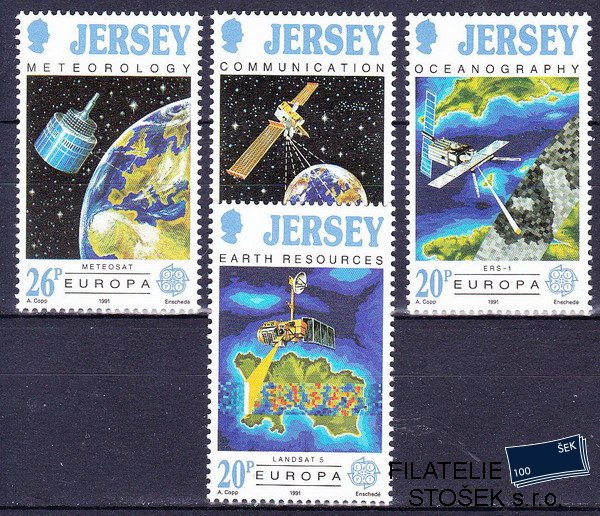 Jersey známky Mi 0539-42