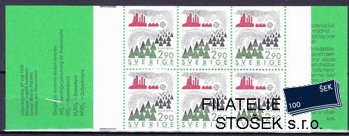 Švédsko známky Mi 1398 (MH)