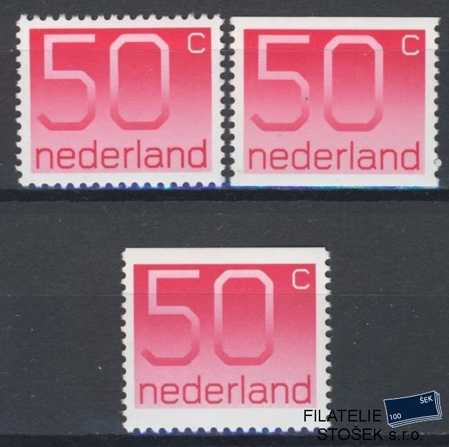 Holandsko známky Mi 1132A+C+D