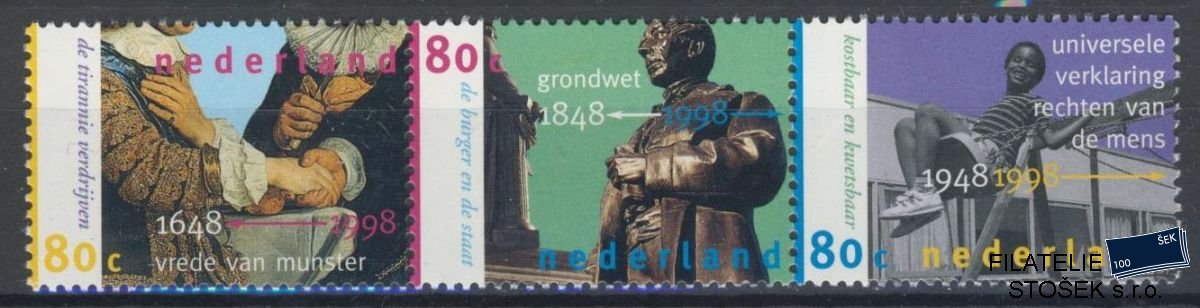 Holandsko známky Mi 1649-51 St