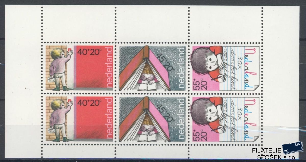 Holandsko známky Mi 1128-31 (Bl.19)